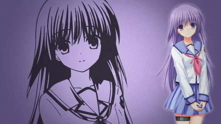 Anime Angel Beats! HD Desktop Wallpaper | Background Image