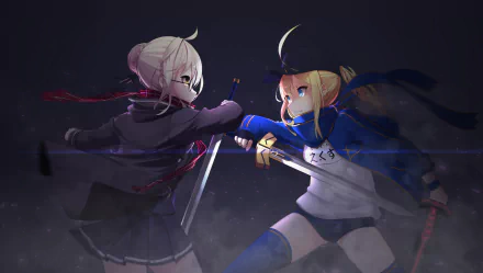 Heroine X Saber (Fate Series) Anime Fate/Grand Order HD Desktop Wallpaper | Background Image