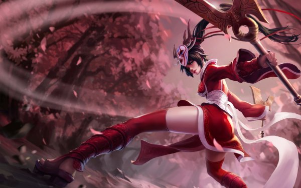 Video Game League Of Legends Akali HD Wallpaper | Background Image