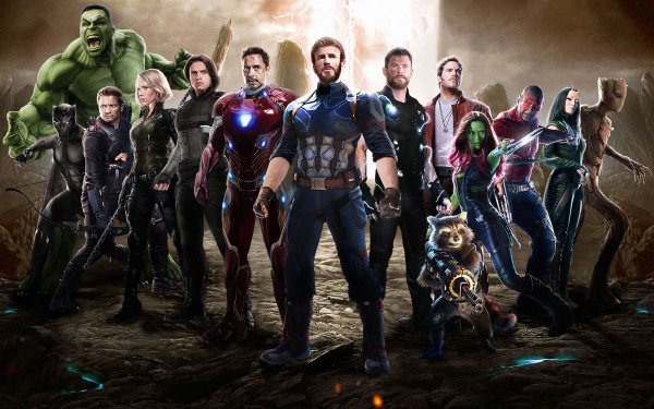 Movie Avengers: Infinity War The Avengers Avengers Hulk Thor Ant-Man Winter Soldier Falcon Iron Man Captain America Black Widow Black Panther Hawkeye Drax The Destroyer Star Lord Gamora Groot Mantis Rocket Raccoon HD Wallpaper | Background Image