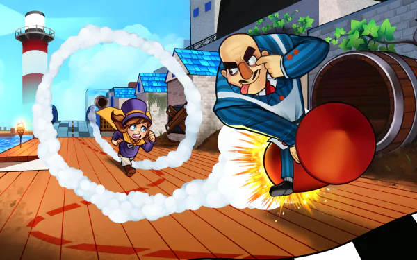 video game A Hat in Time HD Desktop Wallpaper | Background Image