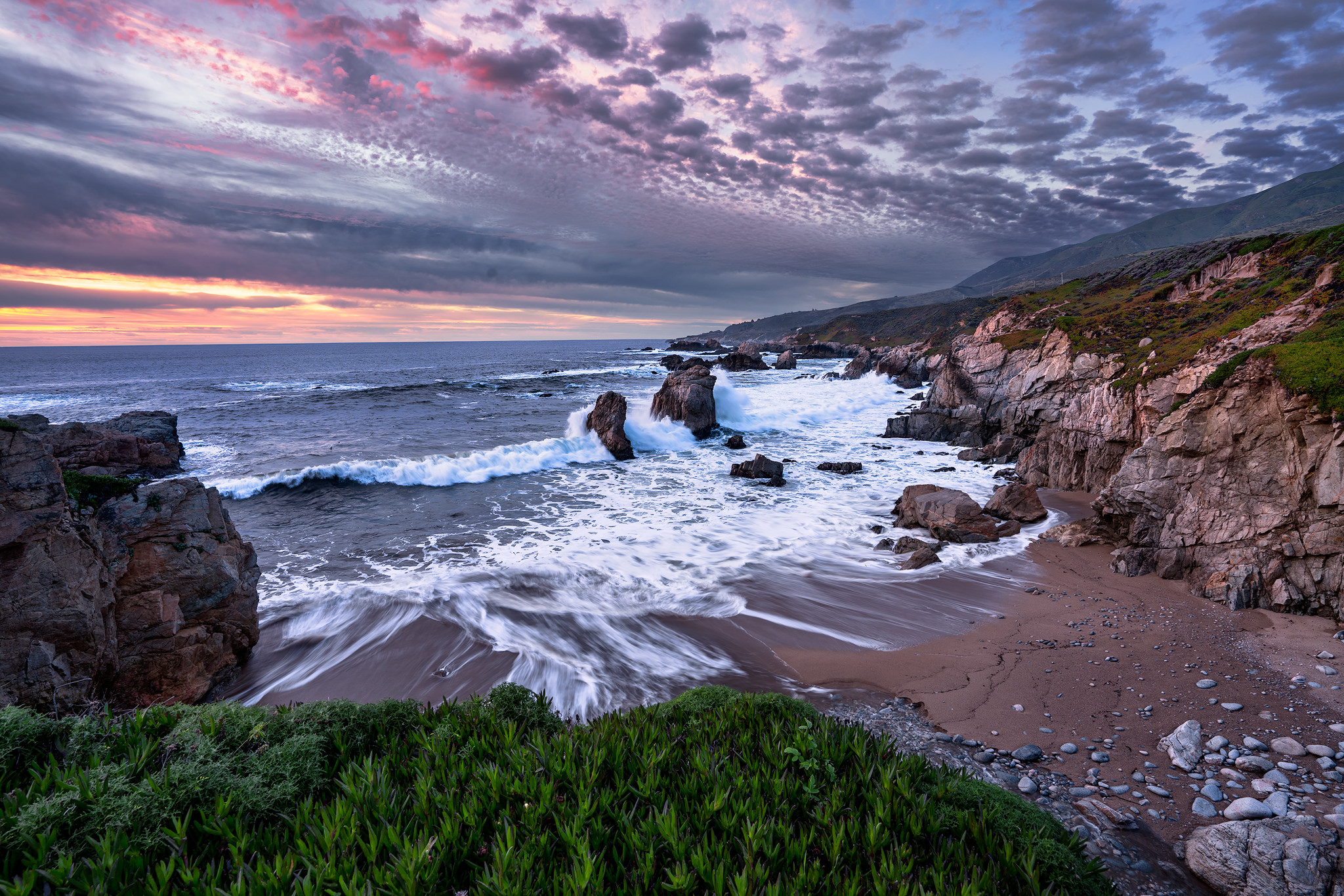 Coastal Sunset by Casey Colomb