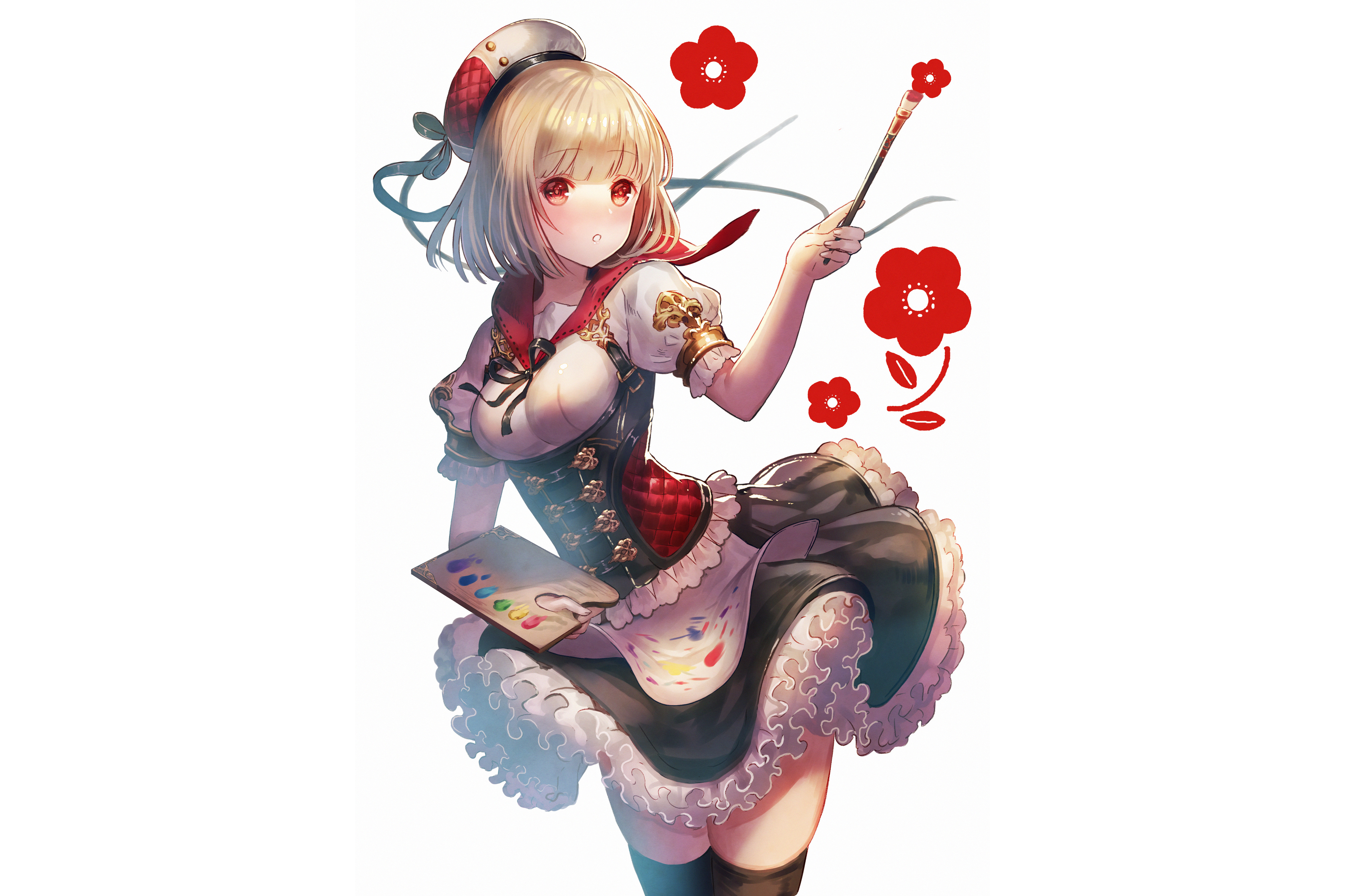 Anime Original 4k Ultra HD Wallpaper by 白井秀実