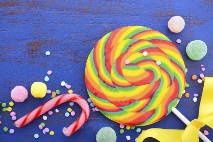 lollipop sweets food candy HD Desktop Wallpaper | Background Image