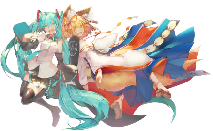Hatsune Miku Anime Vocaloid HD Desktop Wallpaper | Background Image
