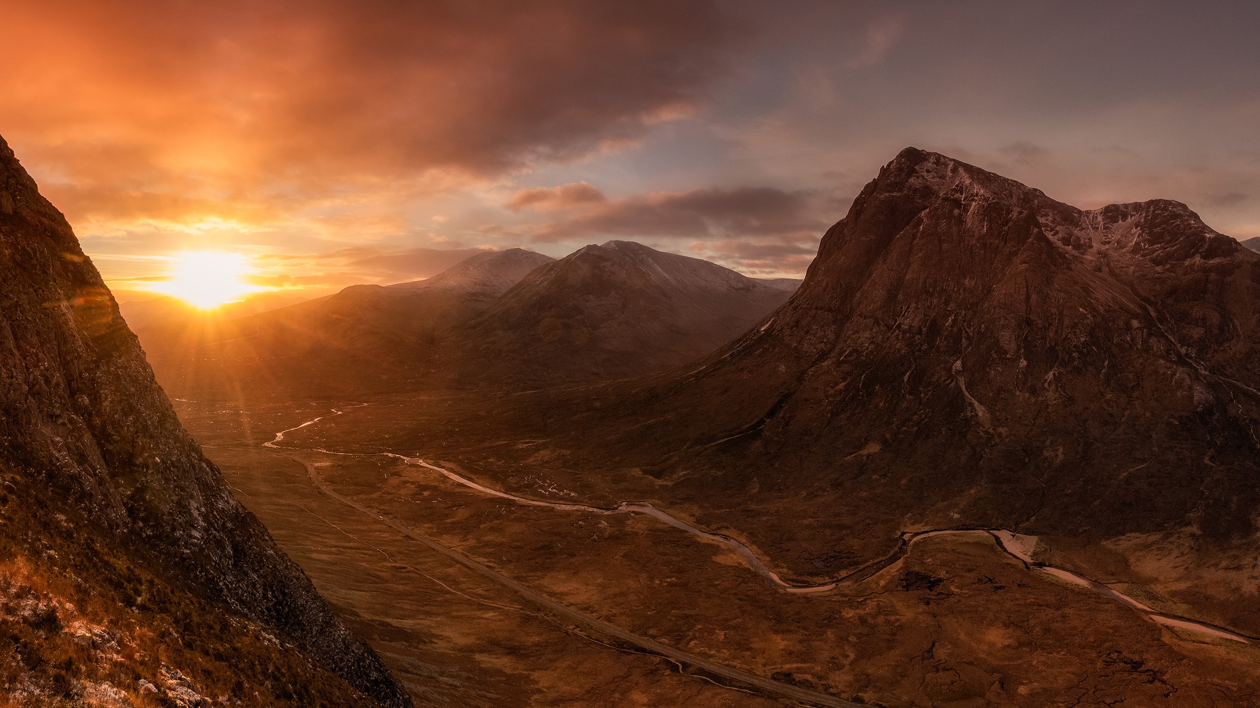Sunrise over Glencoe by John McSporran
