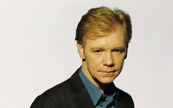 HD PC desktop wallpaper featuring a character from the TV show CSI: Miami against a plain light background.