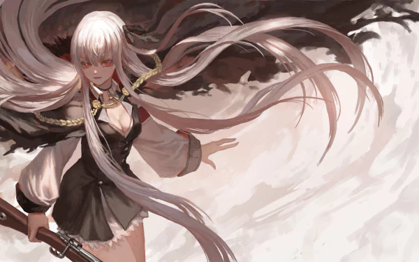Kar98k (Girls Frontline) video game Girls Frontline HD Desktop Wallpaper | Background Image
