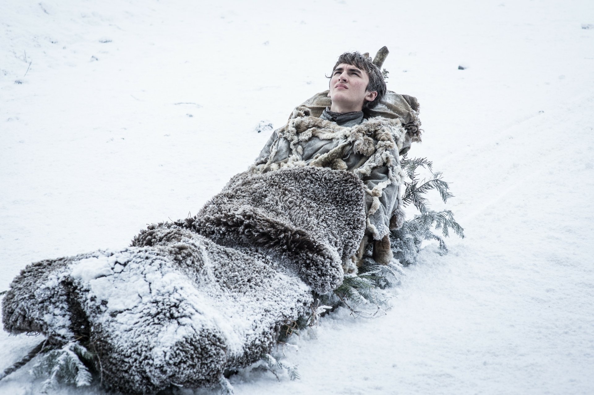 Download Isaac Hempstead-Wright Bran Stark TV Show Game Of Thrones 4k Ultra HD Wallpaper