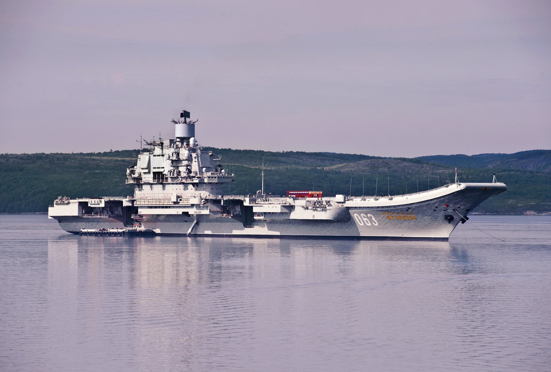 Download Aircraft Carrier Warship Military Russian Aircraft Carrier Admiral Kuznetsov 4k Ultra HD Wallpaper