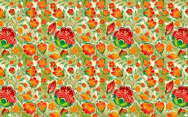 Artistic Flower Flowers Floral Pattern HD Wallpaper | Background Image