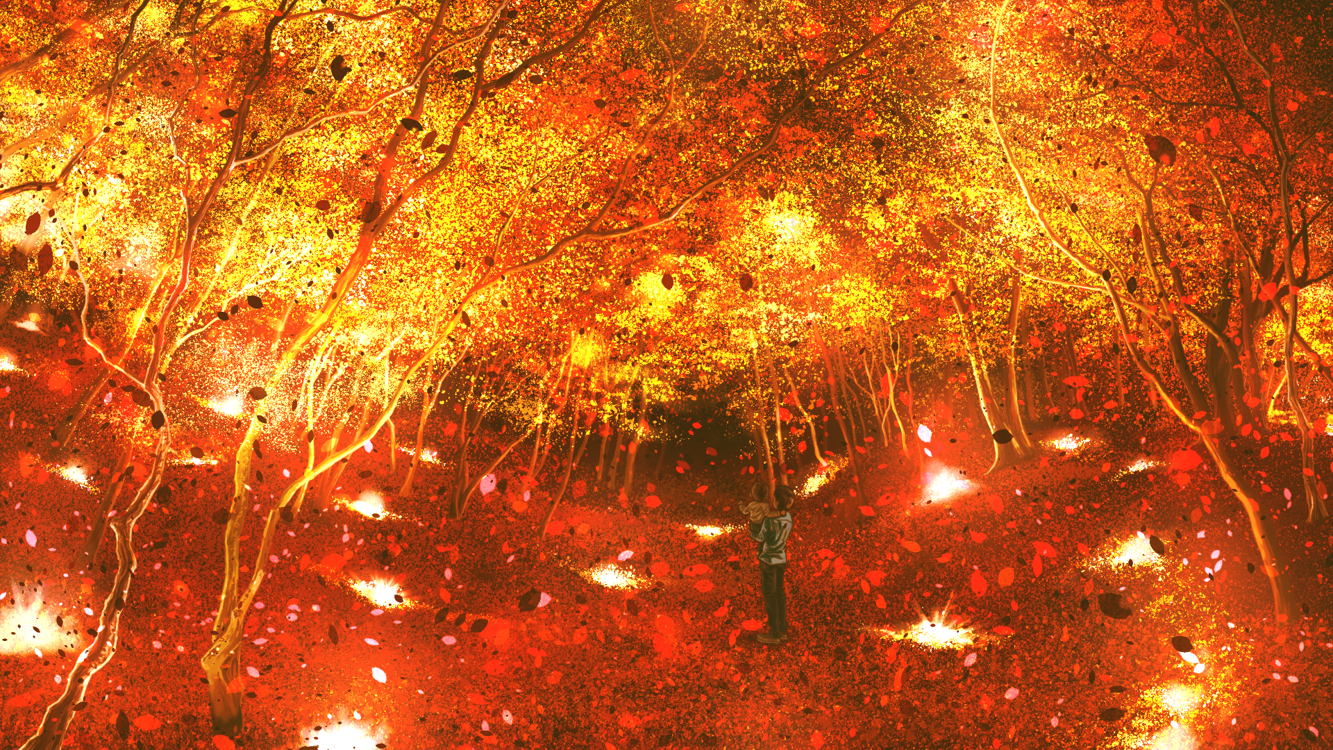 90+ Anime Forest HD Wallpapers and Backgrounds