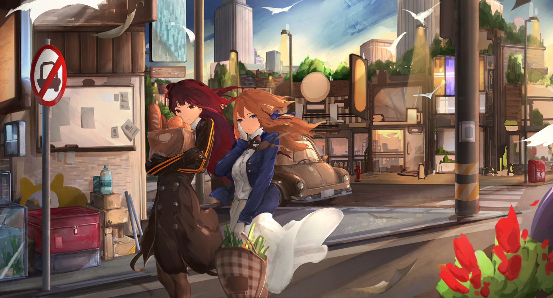 Download Springfield (Girls Frontline) WA2000 (Girls Frontline) Video Game Girls Frontline HD Wallpaper by 仁慈滋拉