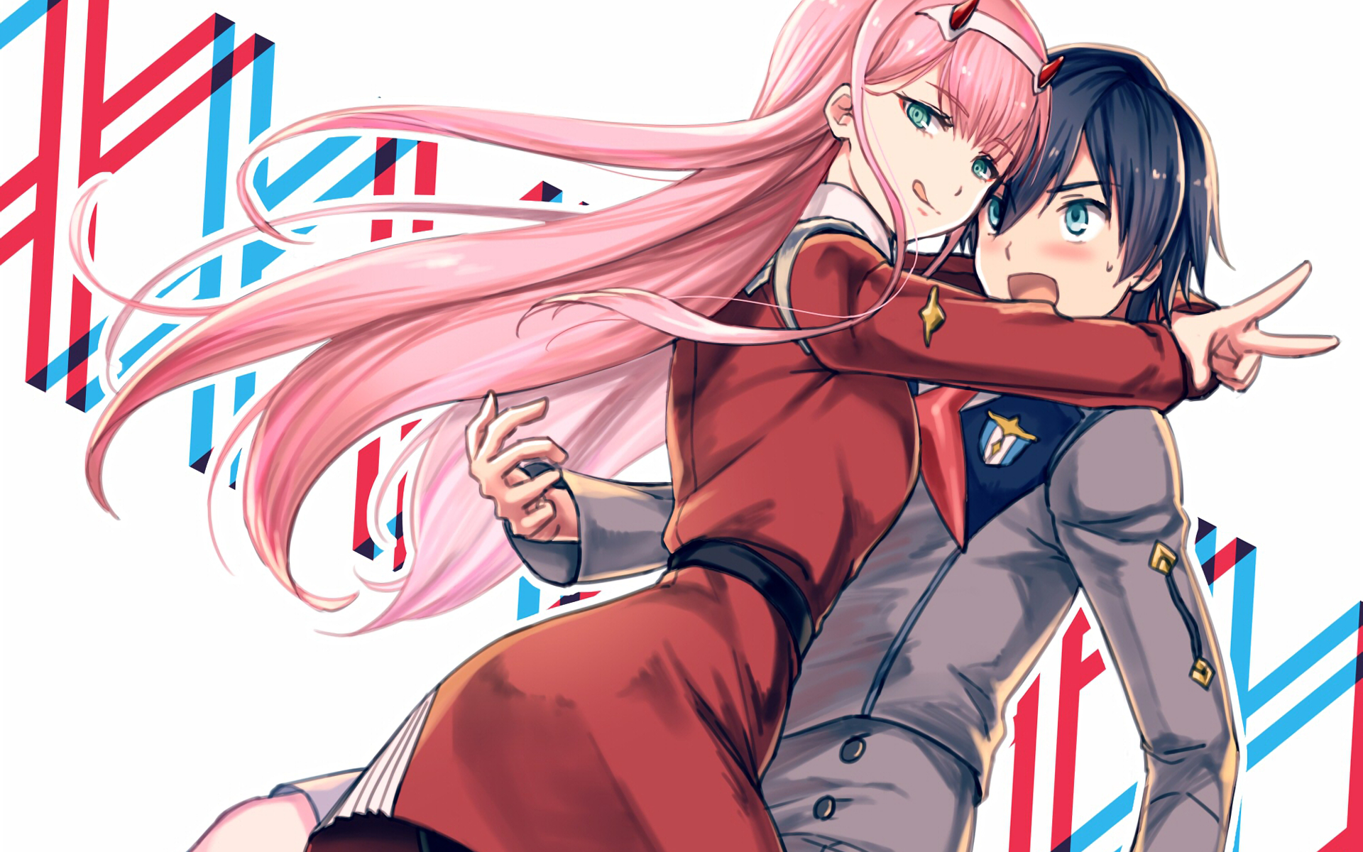 Hiro And Zero Two Darling In The Franxx Hd Wallpaper