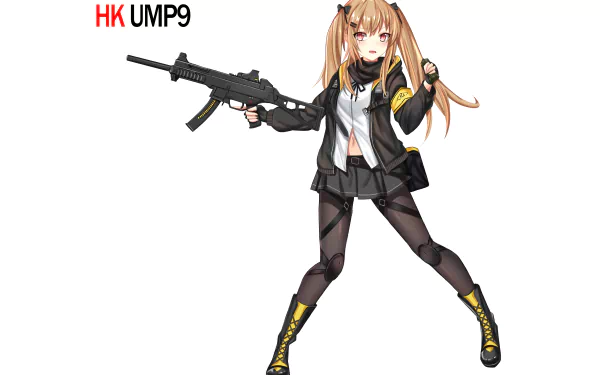UMP9 (Girls Frontline) video game Girls Frontline HD Desktop Wallpaper | Background Image
