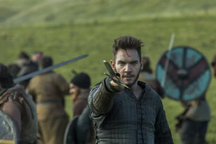Heahmund (Vikings) Jonathan Rhys Meyers TV Show Vikings (2013) HD Desktop Wallpaper | Background Image