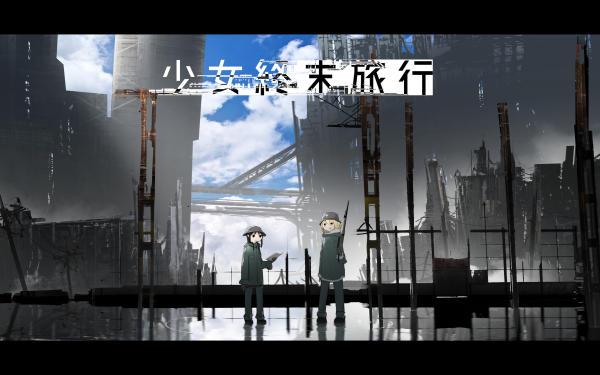 Anime Girls' Last Tour Ruine Chito Yuuri Fond d'écran HD | Image
