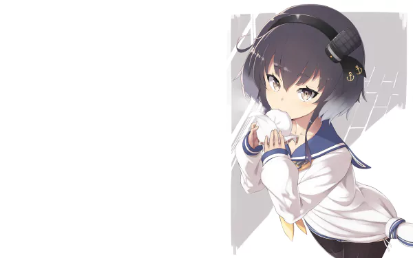 Tokitsukaze (Kancolle) Anime Kantai Collection HD Desktop Wallpaper | Background Image