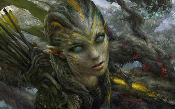 pointed ears fantasy creature Arrow HD Desktop Wallpaper | Background Image