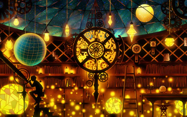  Boy in Magical Observatory