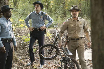 Jim Hopper David Harbour TV Show Stranger Things HD Desktop Wallpaper | Background Image