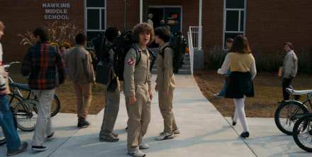 Stranger Things - Season 2 Lucas Sinclair Caleb McLaughlin Dustin Henderson Gaten Matarazzo Mike Wheeler Finn Wolfhard TV Show Stranger Things HD Desktop Wallpaper | Background Image