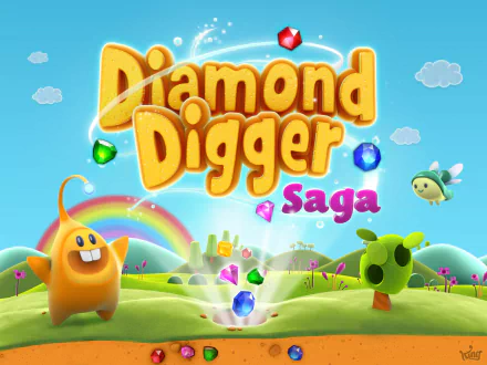 video game Diamond Digger Saga HD Desktop Wallpaper | Background Image