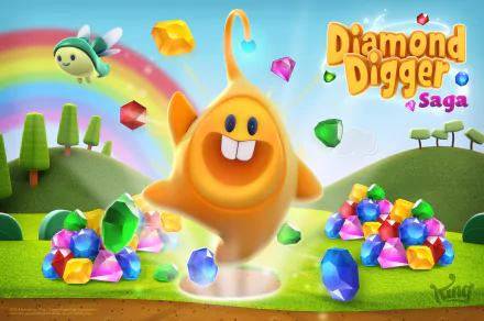 video game Diamond Digger Saga HD Desktop Wallpaper | Background Image