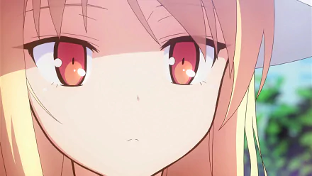 Close-up of Mashiro Shiina from the anime Sakurasou no Pet na Kanojo, featured in an HD PC desktop wallpaper and background.