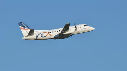 VH-TRX - Regional Express (REX) Saab 340B, Sydney Australia