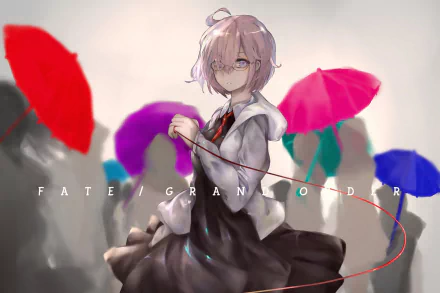Mashu Kyrielight Anime Fate/Grand Order HD Desktop Wallpaper | Background Image