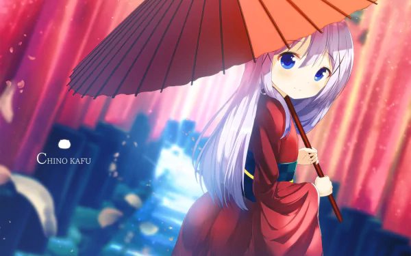 Chino Kafū Anime Is the Order a Rabbit HD Desktop Wallpaper | Background Image