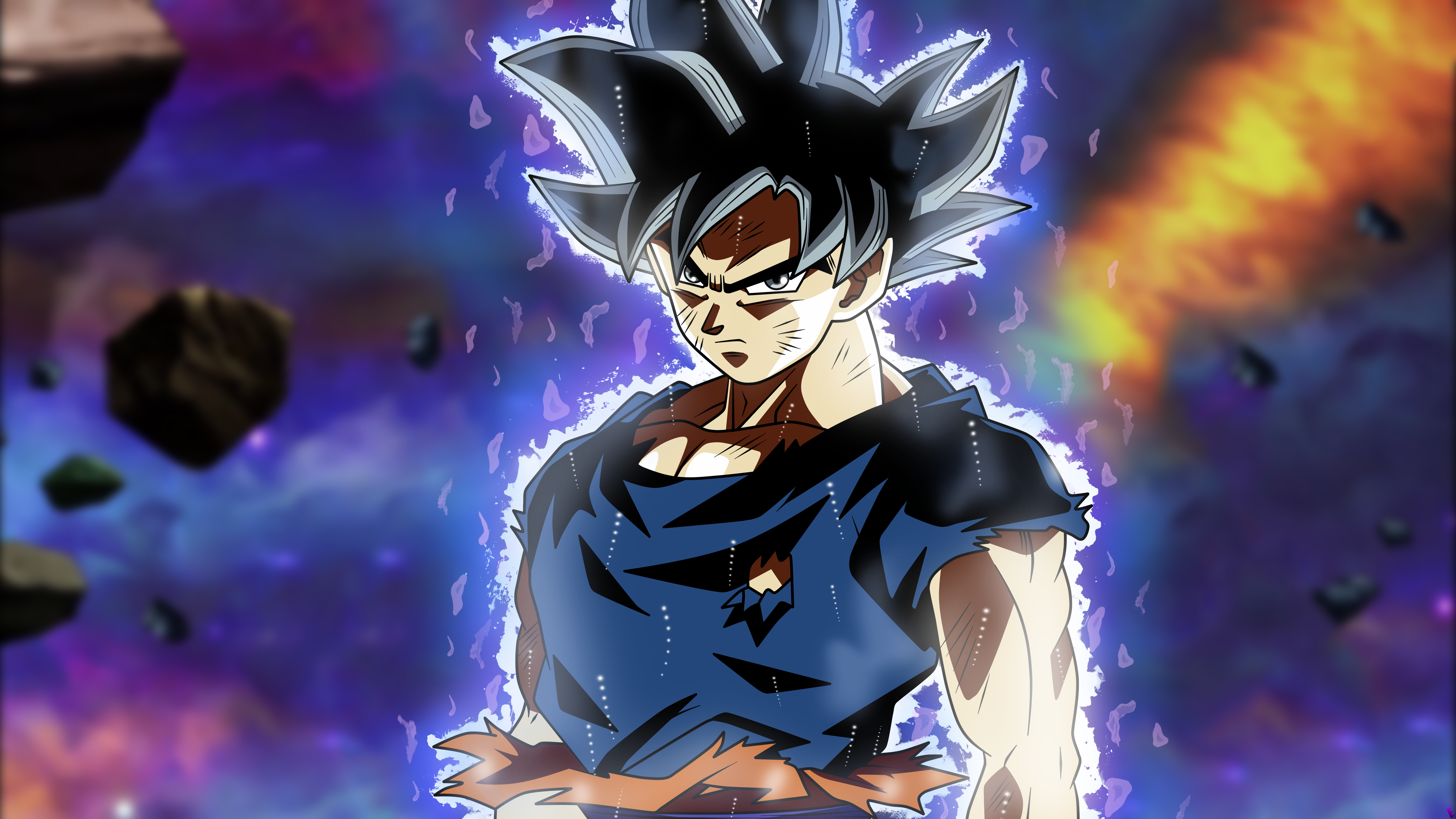 Download wallpaper 2248x2248 ultra instinct, goku, dragon ball