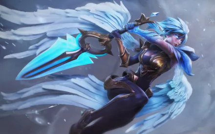 Riven (League Of Legends) video game League Of Legends HD Desktop Wallpaper | Background Image