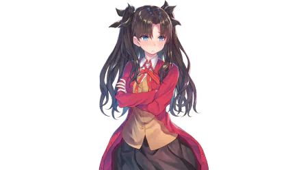Rin Tohsaka Anime Fate/Grand Order HD Desktop Wallpaper | Background Image