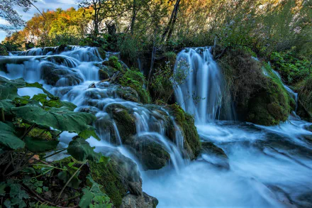plitvice lake national park nature waterfall HD Desktop Wallpaper | Background Image