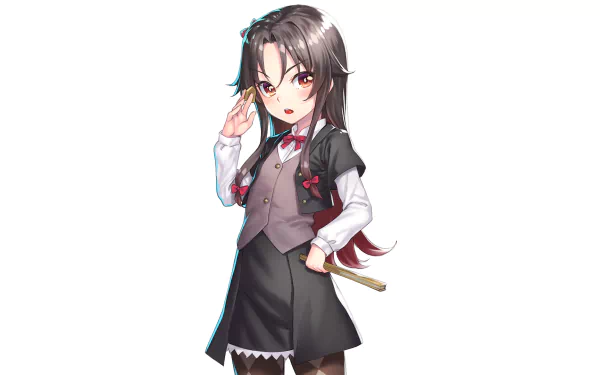 thigh highs Ai Yashajin Anime Ryuuou no Oshigoto! HD Desktop Wallpaper | Background Image