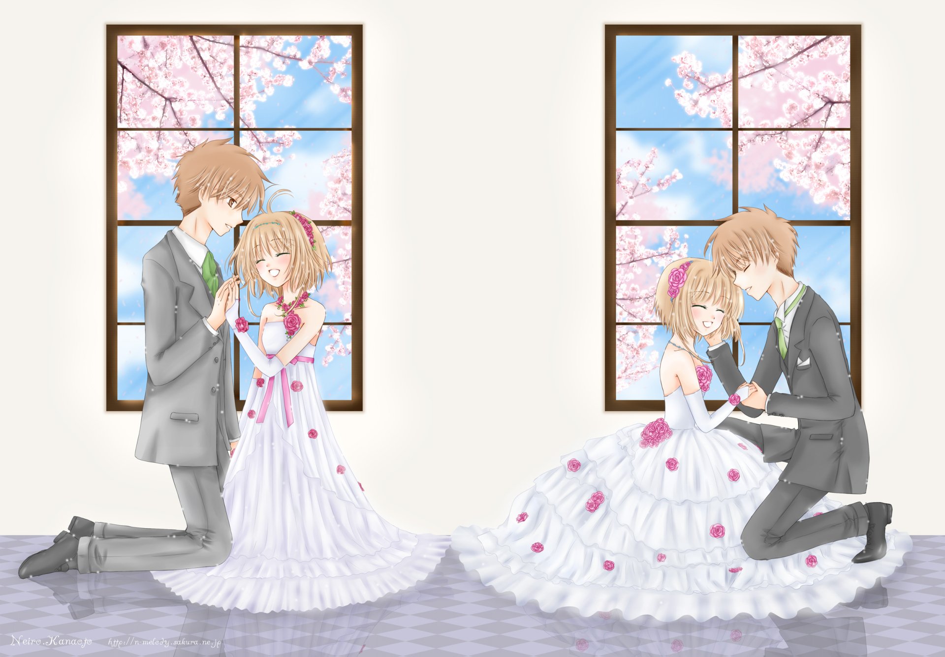 Download Sakura Kinomoto Syaoran Li Anime Cardcaptor Sakura HD Wallpaper by 音色