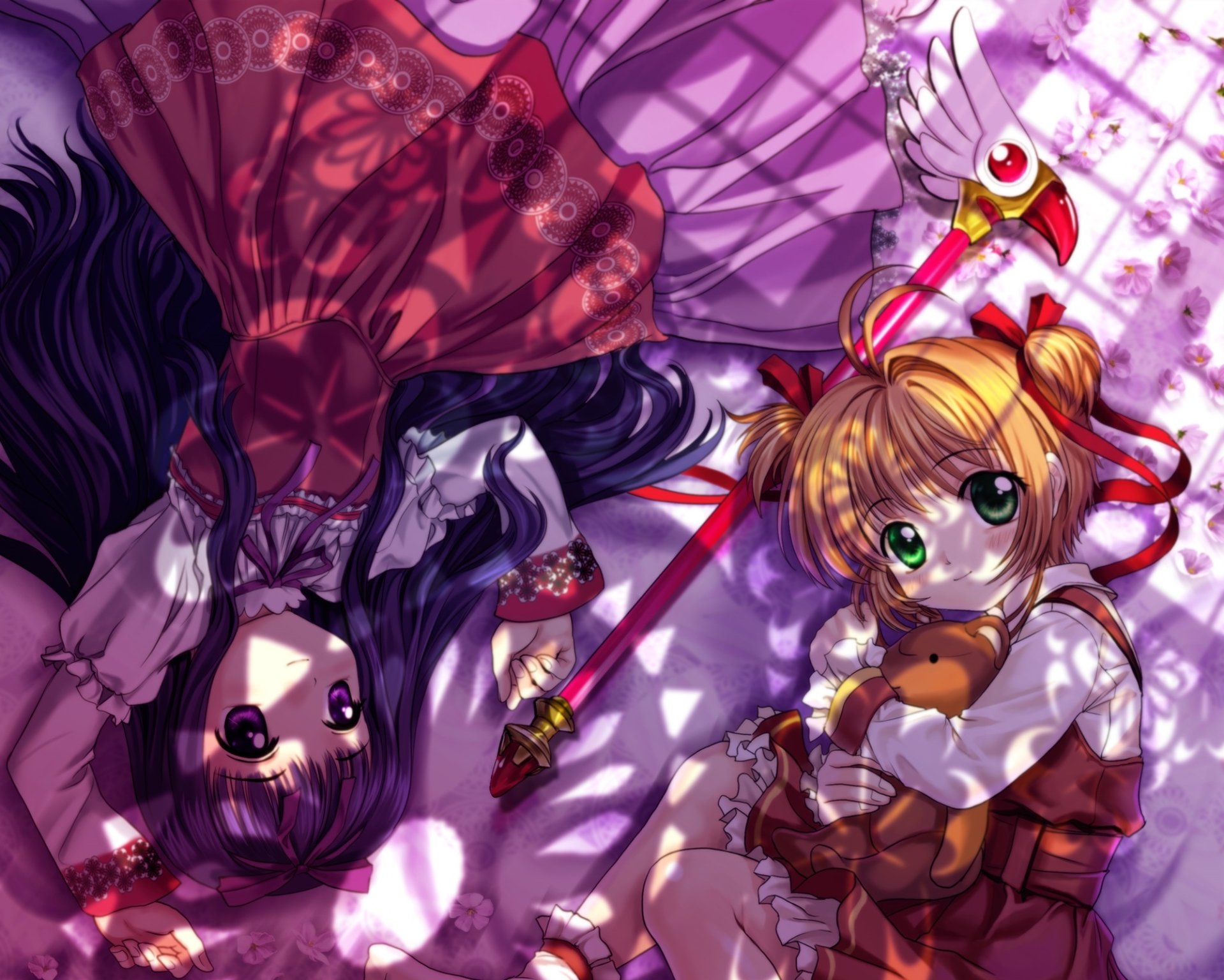 Download Sakura Kinomoto Tomoyo Daidouji Anime Cardcaptor Sakura HD Wallpaper by Moonknives