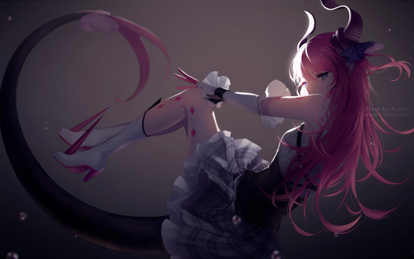 Anime Fate/Grand Order Fate Series Elizabeth Bathory Pink Hair Long Hair Dress Tail HD Wallpaper | Background Image