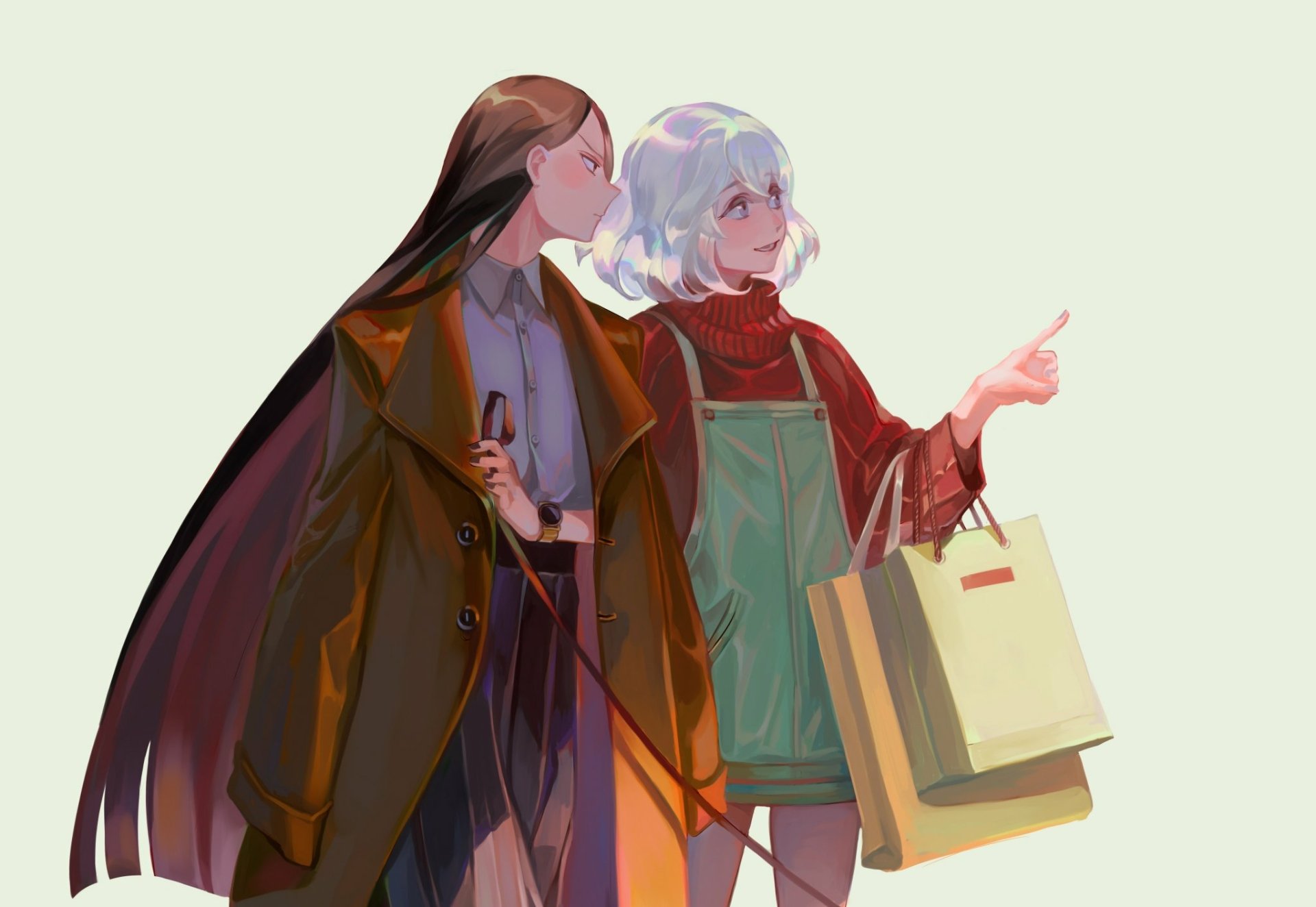 Download Diamond (Land Of The Lustrous) Bort (Land Of The Lustrous) Anime Land Of The Lustrous HD Wallpaper by Taro-k