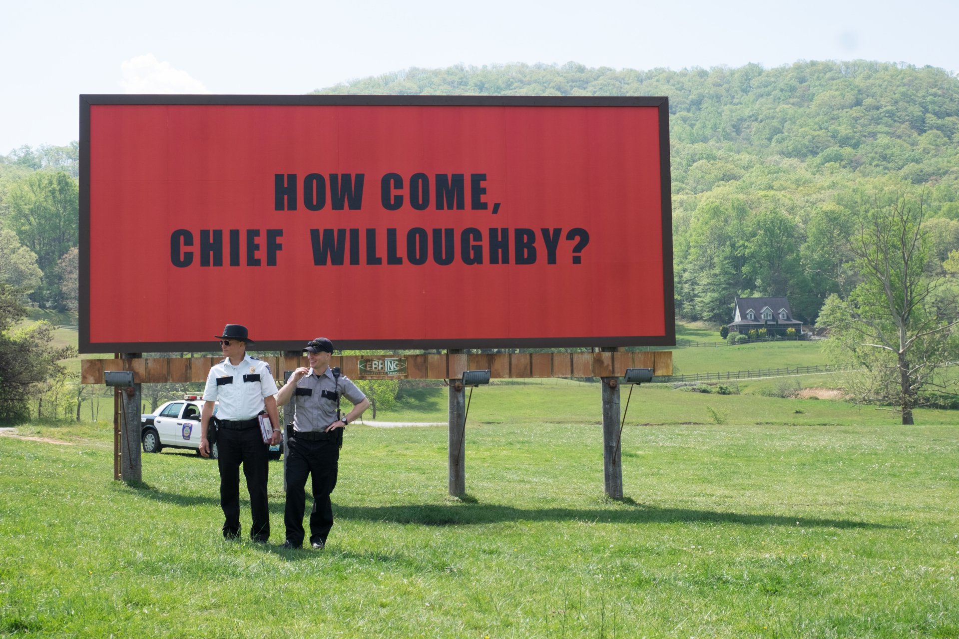 Download Sam Rockwell Woody Harrelson Movie Three Billboards Outside Ebbing, Missouri 4k Ultra HD Wallpaper