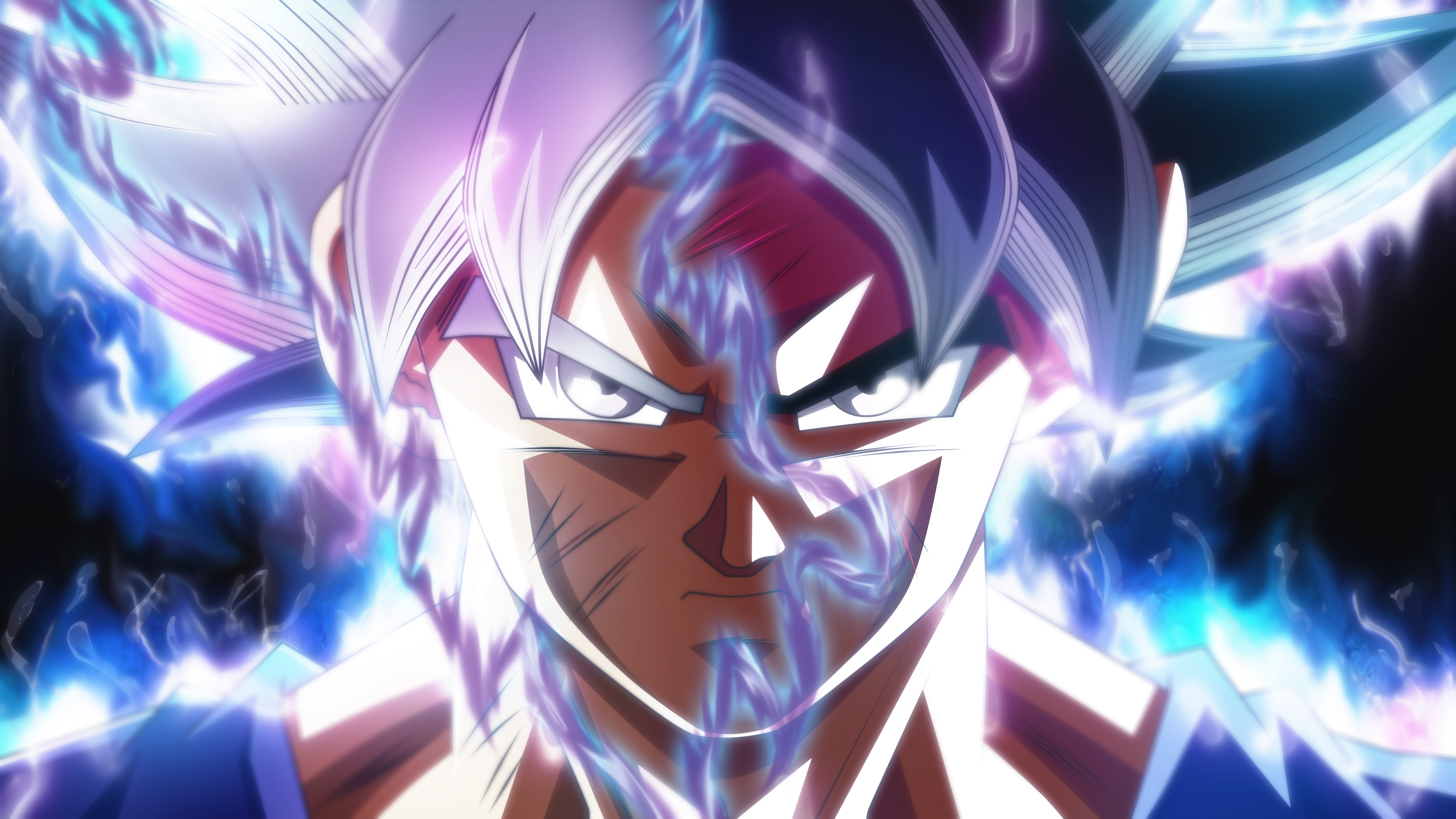 Goku instinto Superior Png, 4k