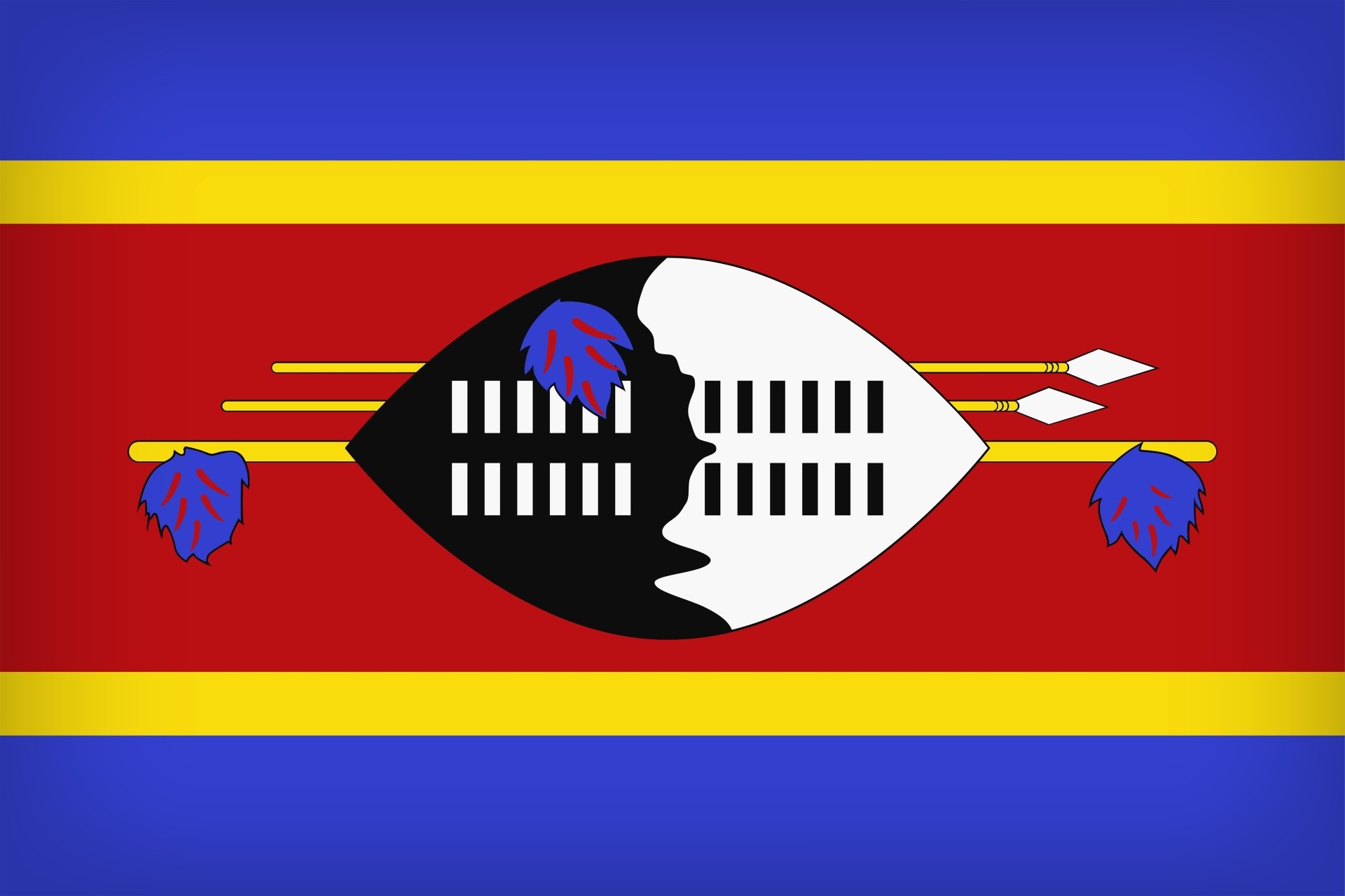 Download Flag Misc Flag Of Swaziland 4k Ultra HD Wallpaper by Paul Brennan