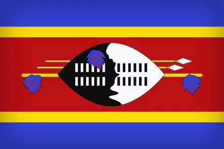 flag Misc Flag of Swaziland HD Desktop Wallpaper | Background Image
