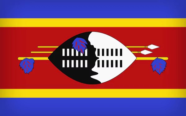 flag Misc Flag of Swaziland HD Desktop Wallpaper | Background Image