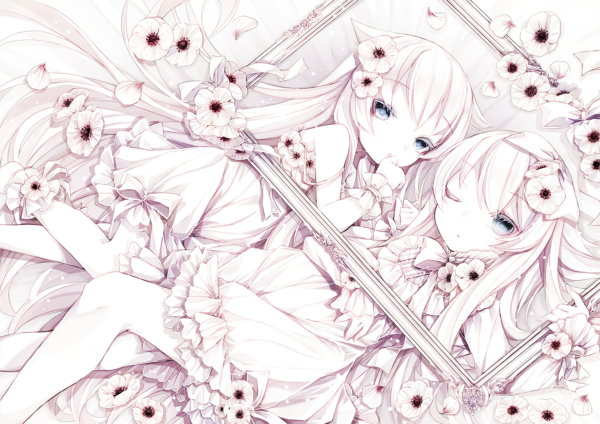 Download Anime Original HD Wallpaper by 白ゆりね