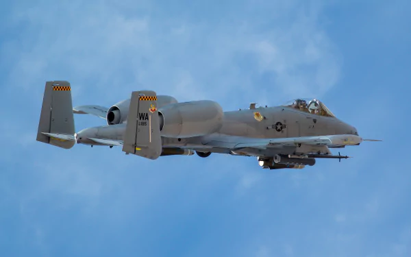 warplane aircraft jet fighter military Fairchild Republic A-10 Thunderbolt II HD Desktop Wallpaper | Background Image