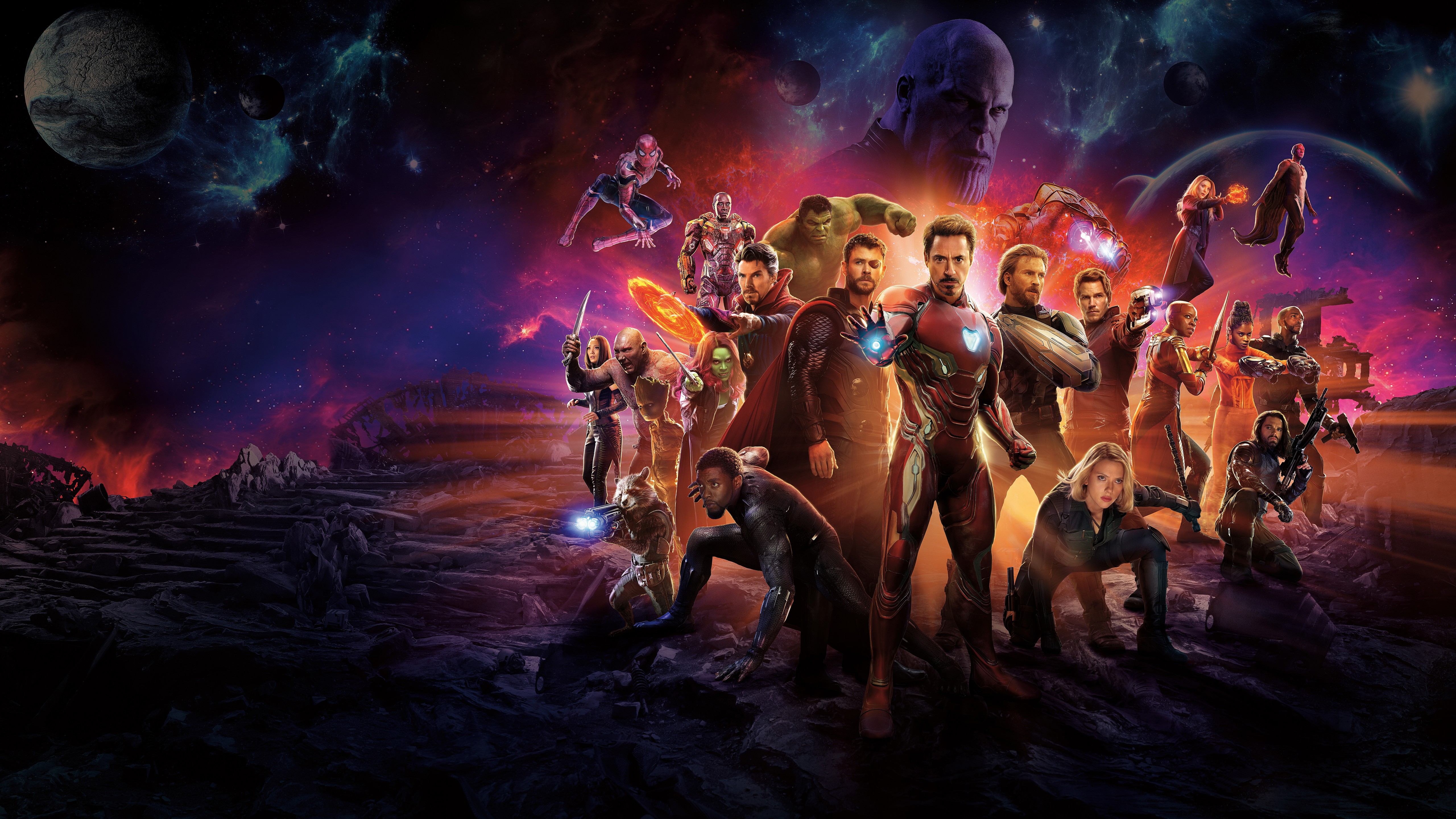 Avengers Infinity War 5k Retina Ultra HD Wallpaper ...