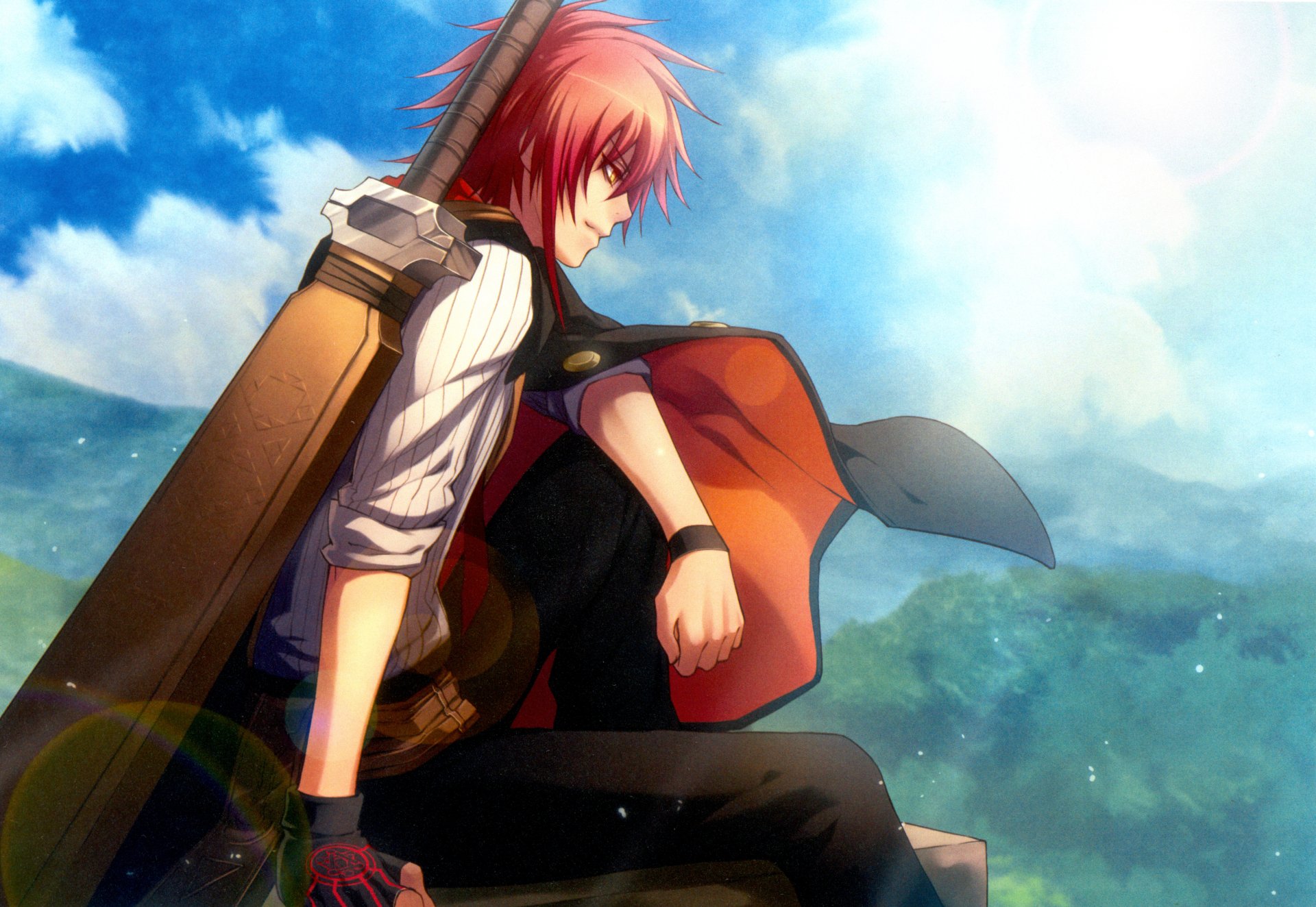 Download Lagi El Nagil Anime Wand Of Fortune 4k Ultra HD Wallpaper by Usuba Kagerou